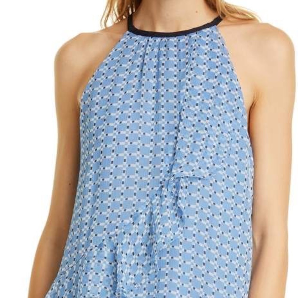 JOIE CORISANDE 100% SILK TANK TOP